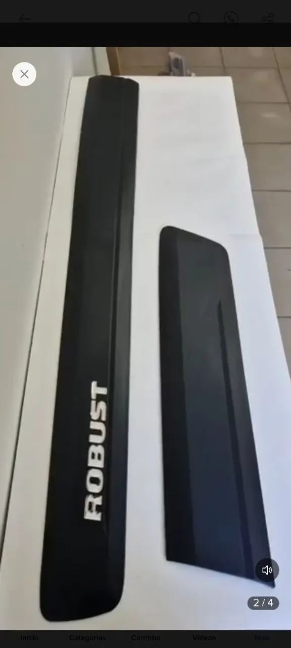 Friso lateral da Saveiro robust 