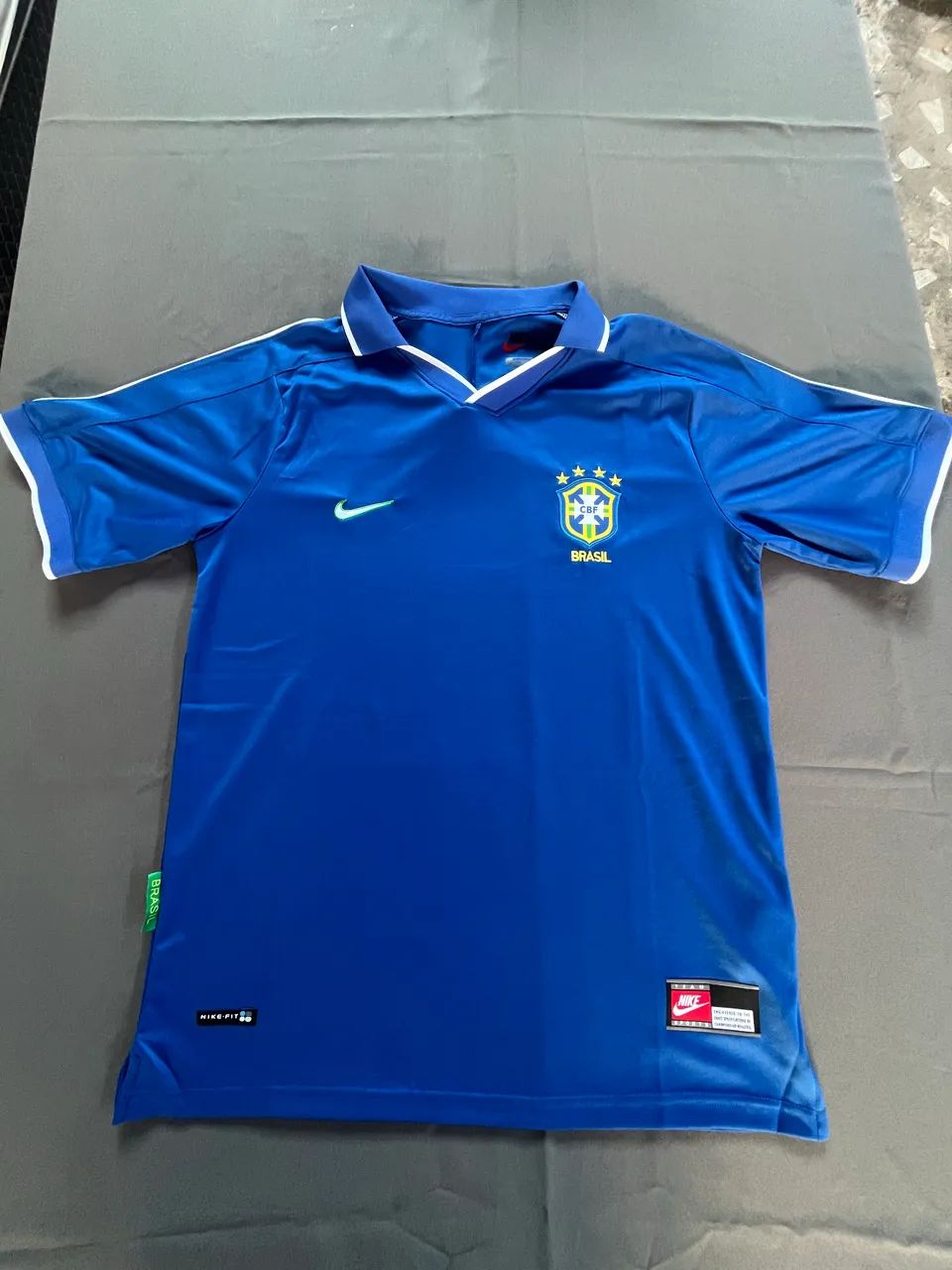 Camisa Brasil Retr ô Tam: M - Foto 2