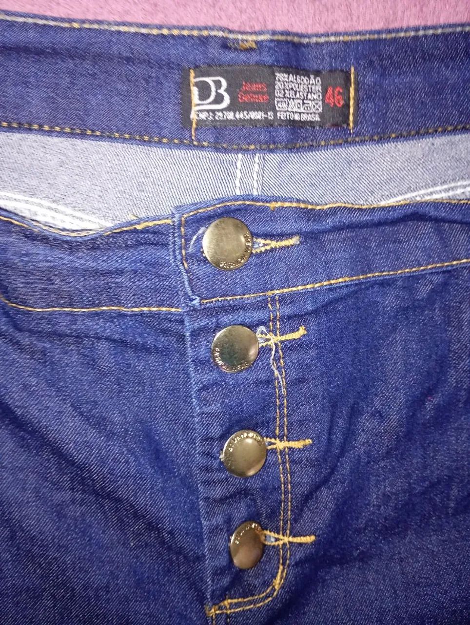 Calça Jeans feminina tamanho 46 - Foto 2