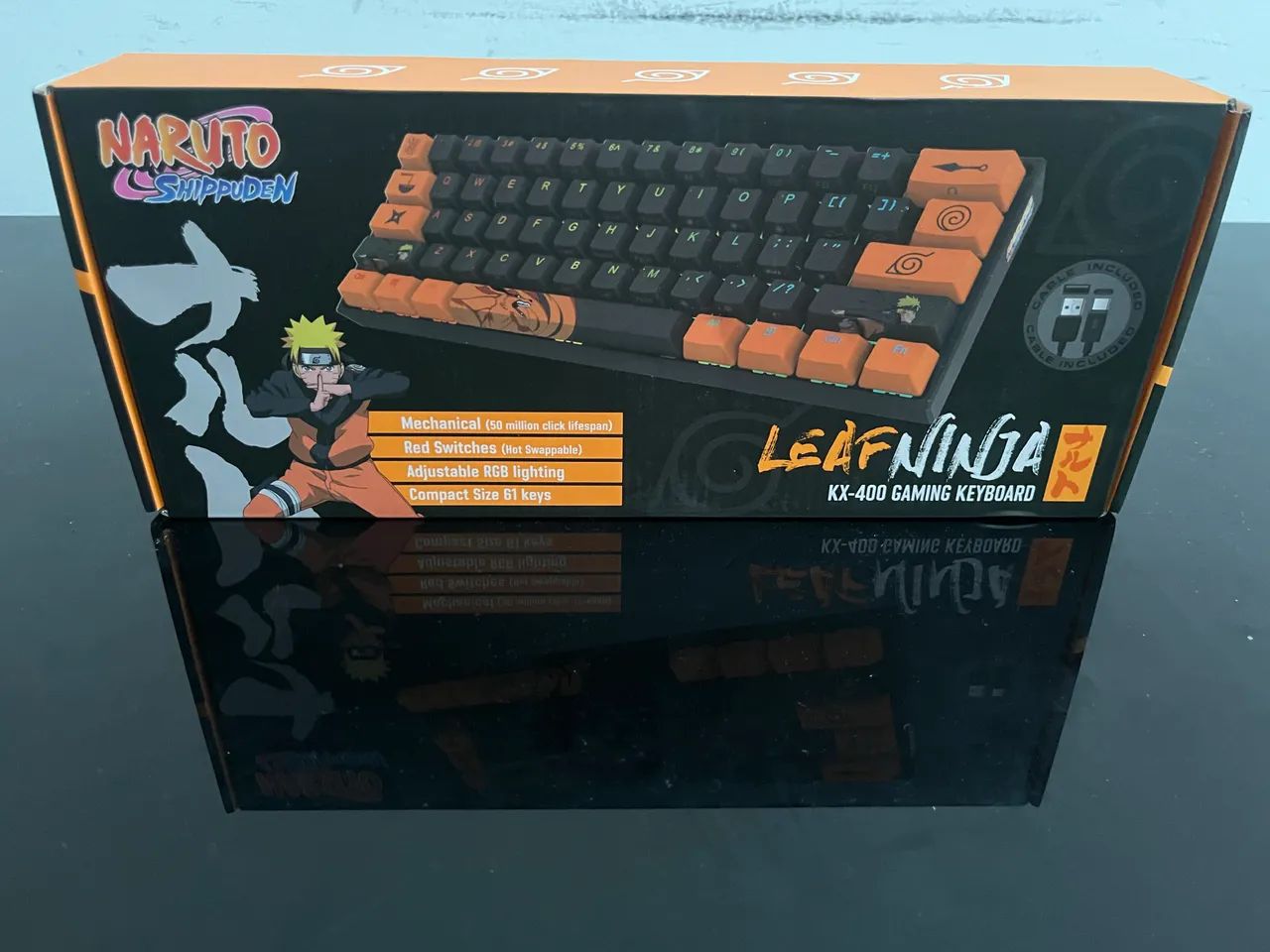 Teclado mecânico KX-400 Naruto  - Foto 2