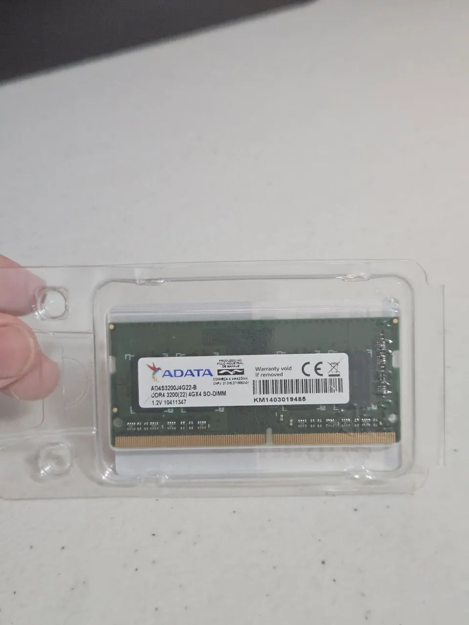 Memória RAM DDR4 SODIMM 4GB