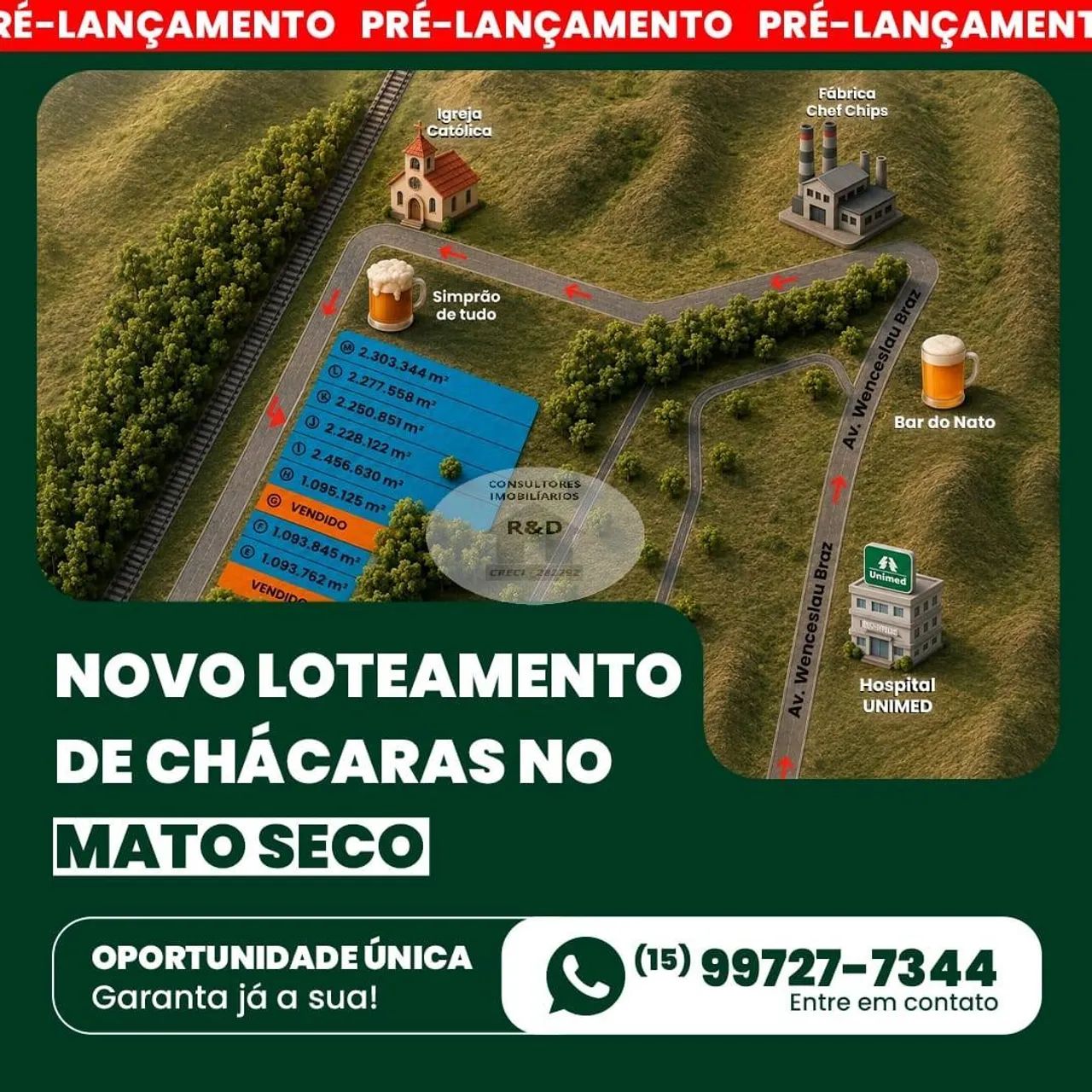 Terreno para Venda em Itapetininga, Mato Seco
