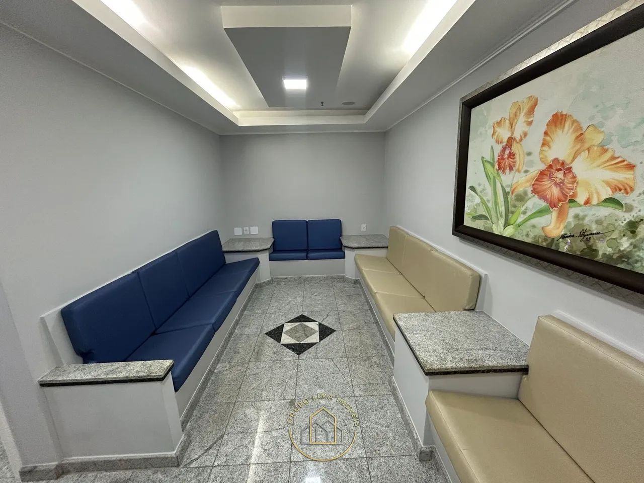 Sala comercial com 2 salas privativas, recepção 2 ambientes, cozinha e banheiro no Centro, - Foto 2