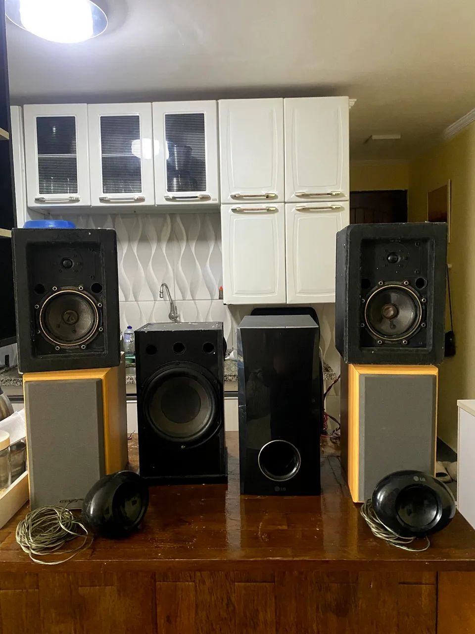 4 Caixas e 2 Sub pra ir logo