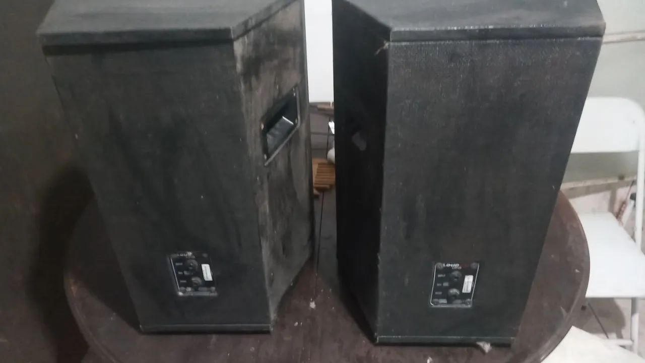 Amplificador da Oneal e um par de caixas da Loudvox - Foto 4