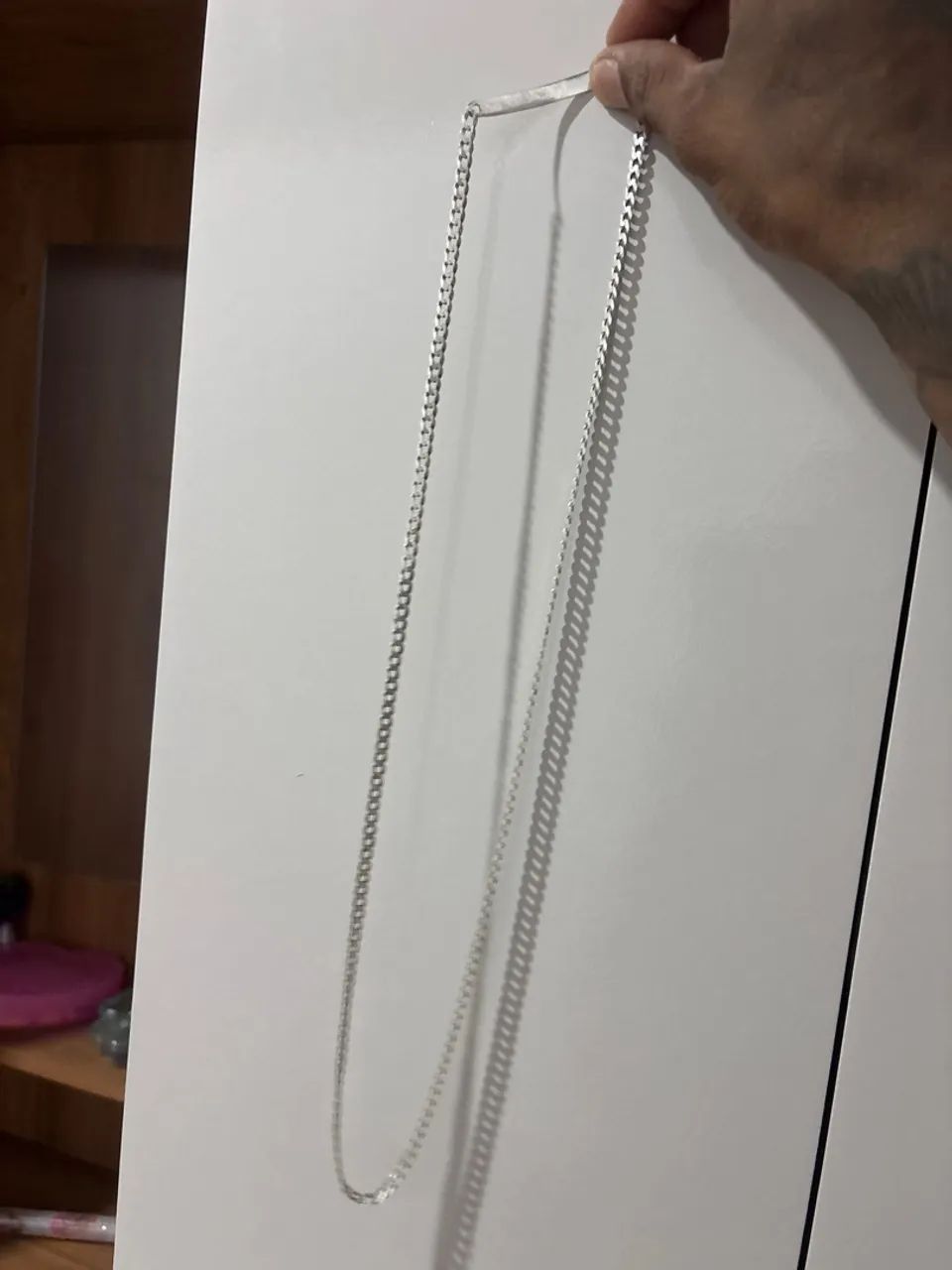 Vendo corrente de prata $500