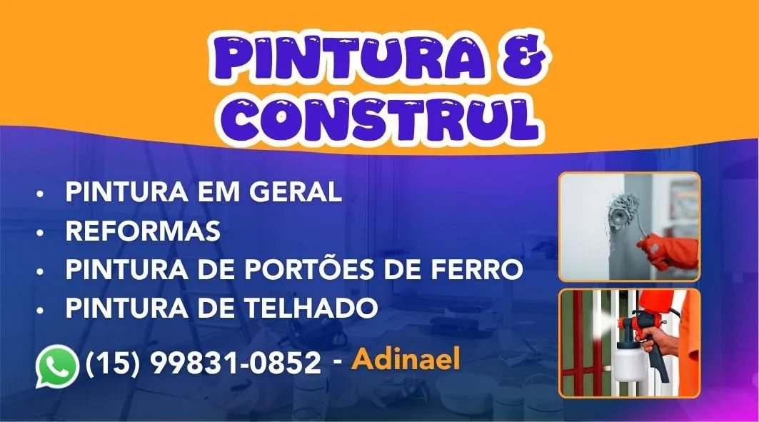 Pintura, reforma,e construção civil 