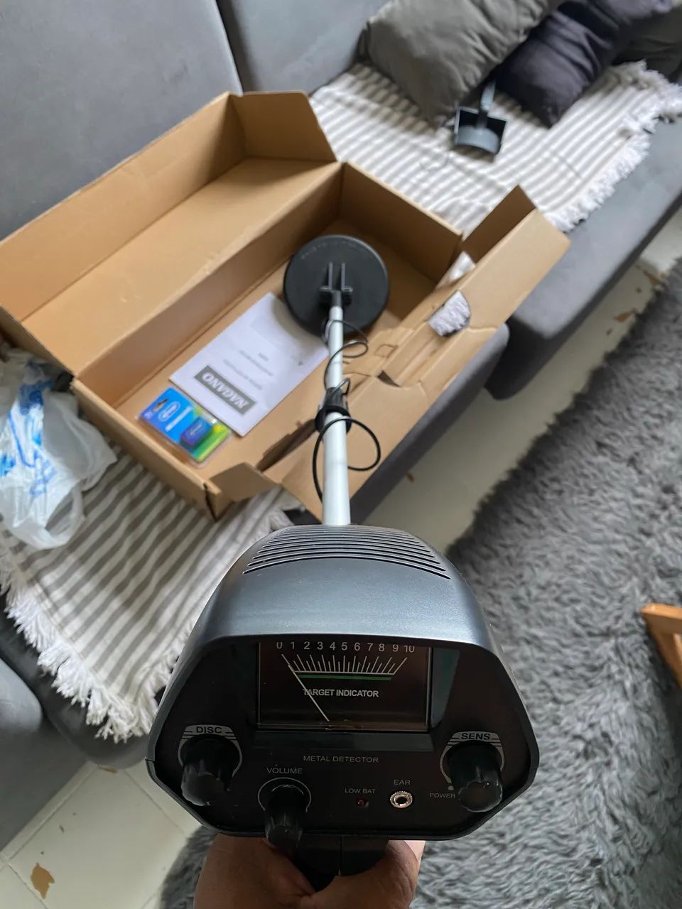 Detector de metais novo na caixa - Foto 4