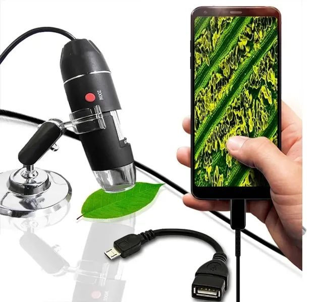 Microscópio Digital Zoom 1600x usb