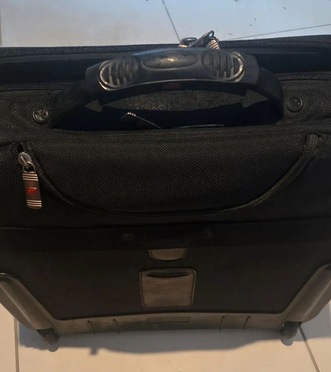 Bolsa Executiva Italiana com rodinhas - Foto 2