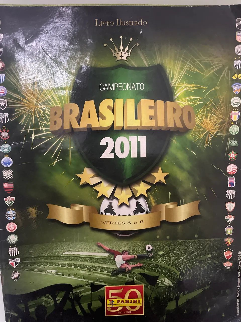 ALBUM COPA DO MUNDO 2010 e BRASILEIRAO 2011 - Foto 3