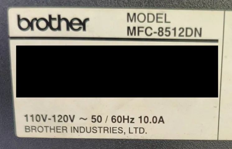 Impressora Brother MFC-8512DN Laser Monocromática - Foto 3