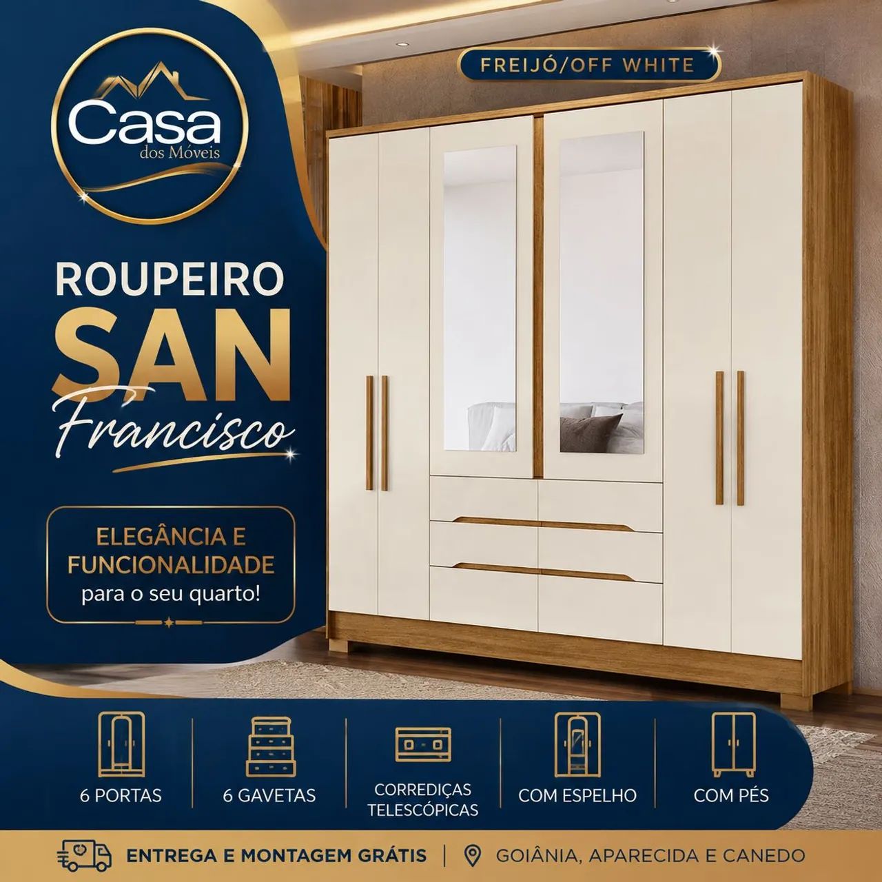 Roupeiro San Francisco 