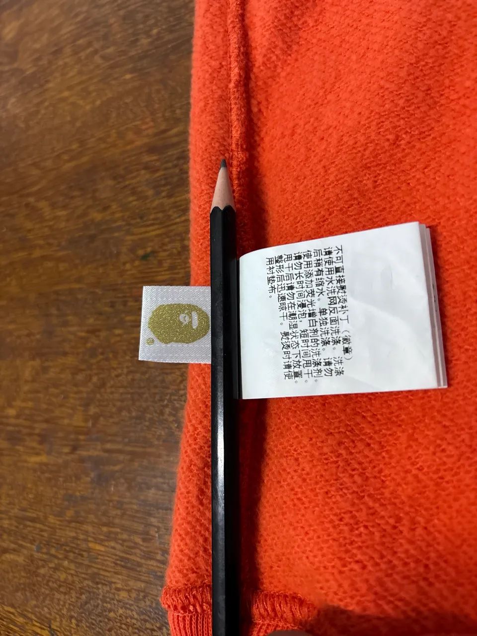 Bape x OVO College Pullover Hoodie - Foto 5