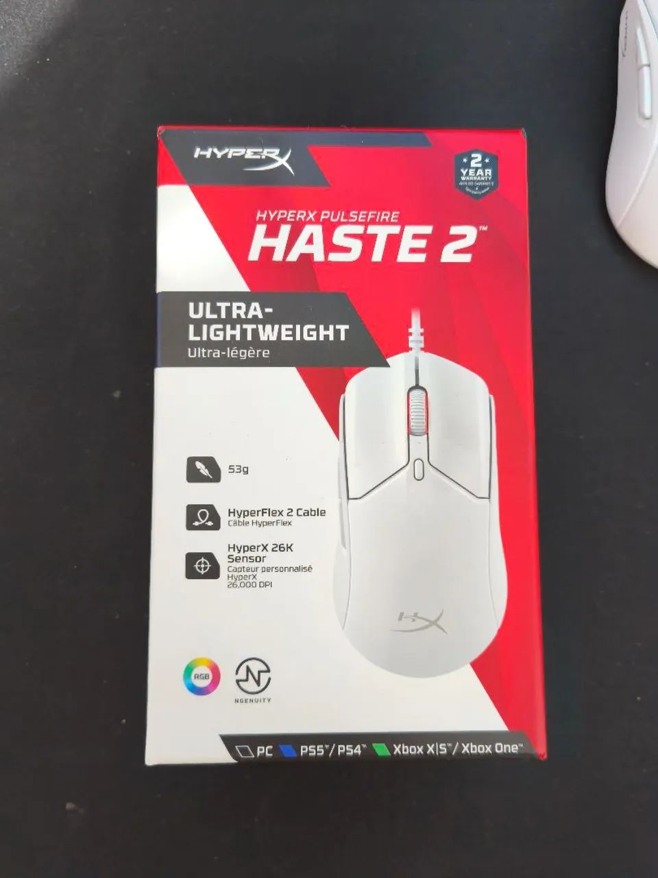 HyperX Haste 2 - 8000hz e 26k dpi - Foto 3