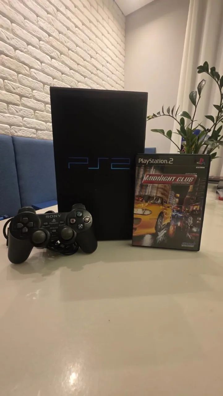 Playstation 2 MidnightBlack 