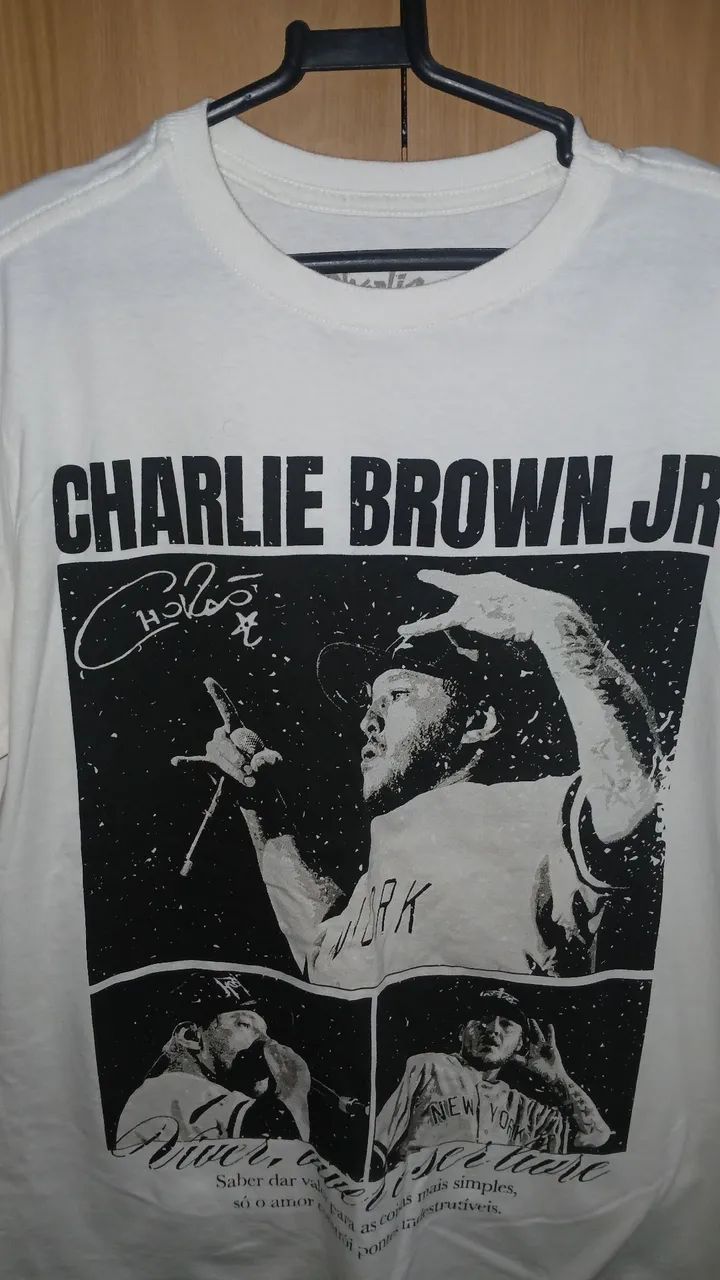 Camisa Charlie Brown Jr - tam. M - Renner - Foto 3