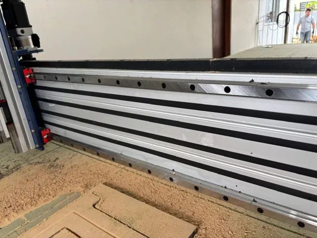Router CNC 5800x1850mm ACM 2 chapas de MDF - Foto 4