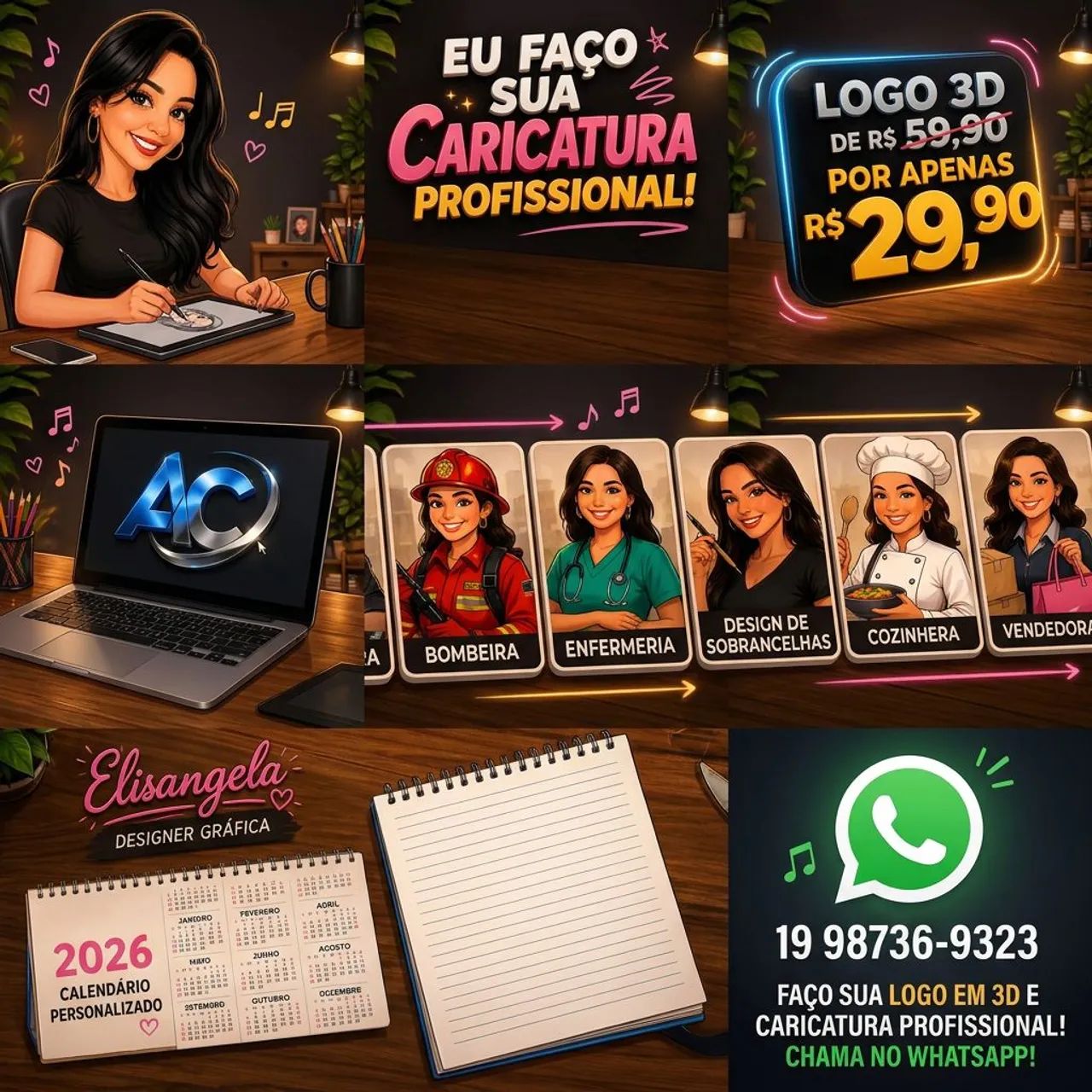 Artes Personalizadas pra você!! - Foto 4
