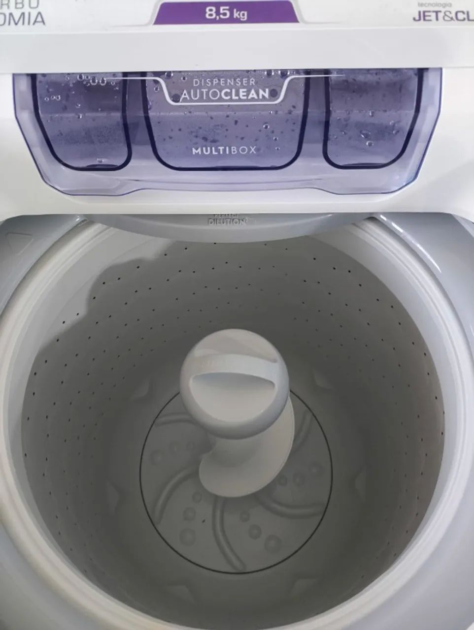Lava roupas - Electrolux (Turbo economia) 8,5 Kg - Semi Nova - Foto 5