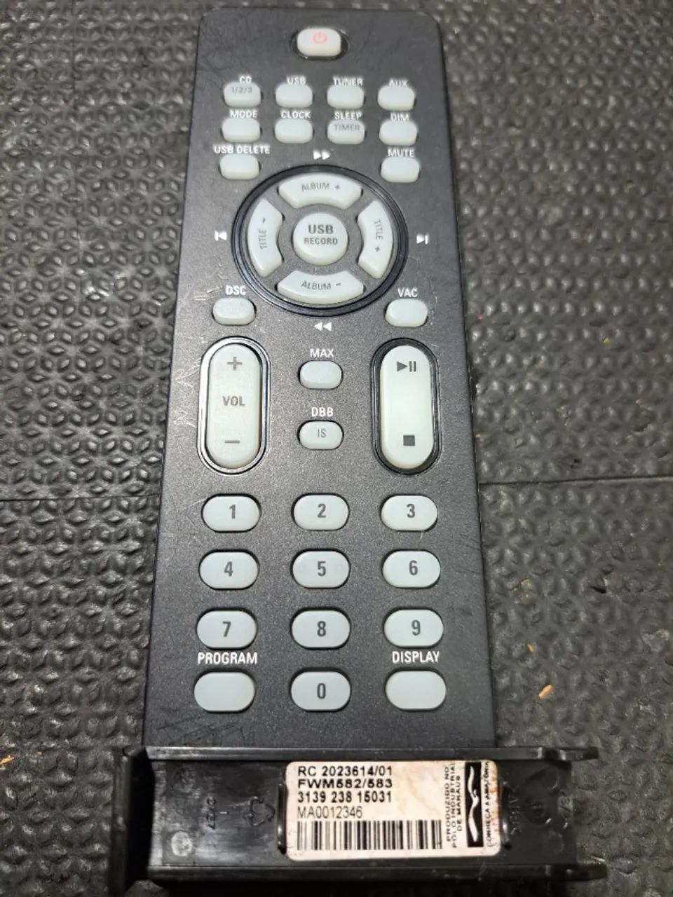 Controle Som Philips 30 Mini Hi-fi System Fwm452 Fwm452x/78 (USADO) - Foto 6