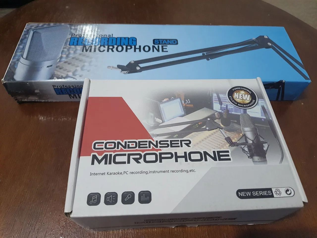 Kit Microfone Condensador BM-800 + Braço Articulado