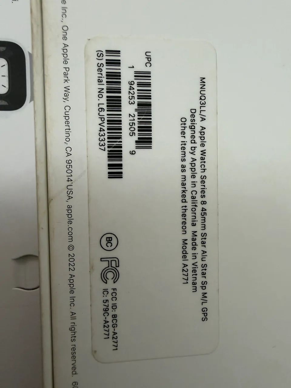 Relógio Apple Watch série 8 45mm com película  - Foto 3