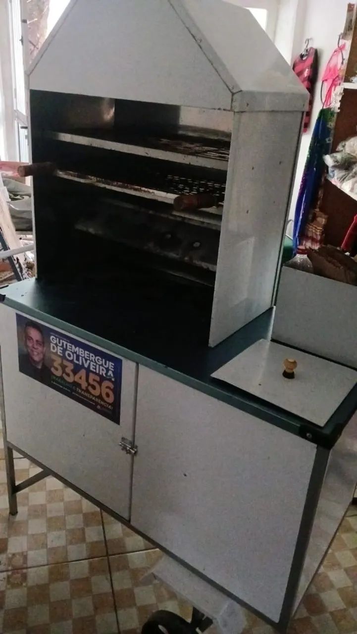 Carrinho de churrasco 