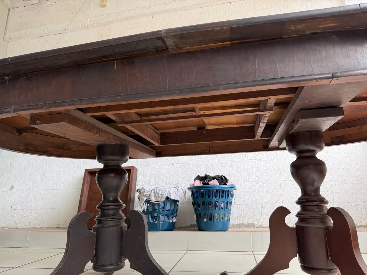 Mesa de jantar madeira provençal  - Foto 4