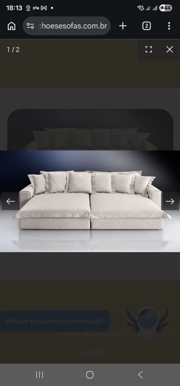 Sofa de alto padrão 