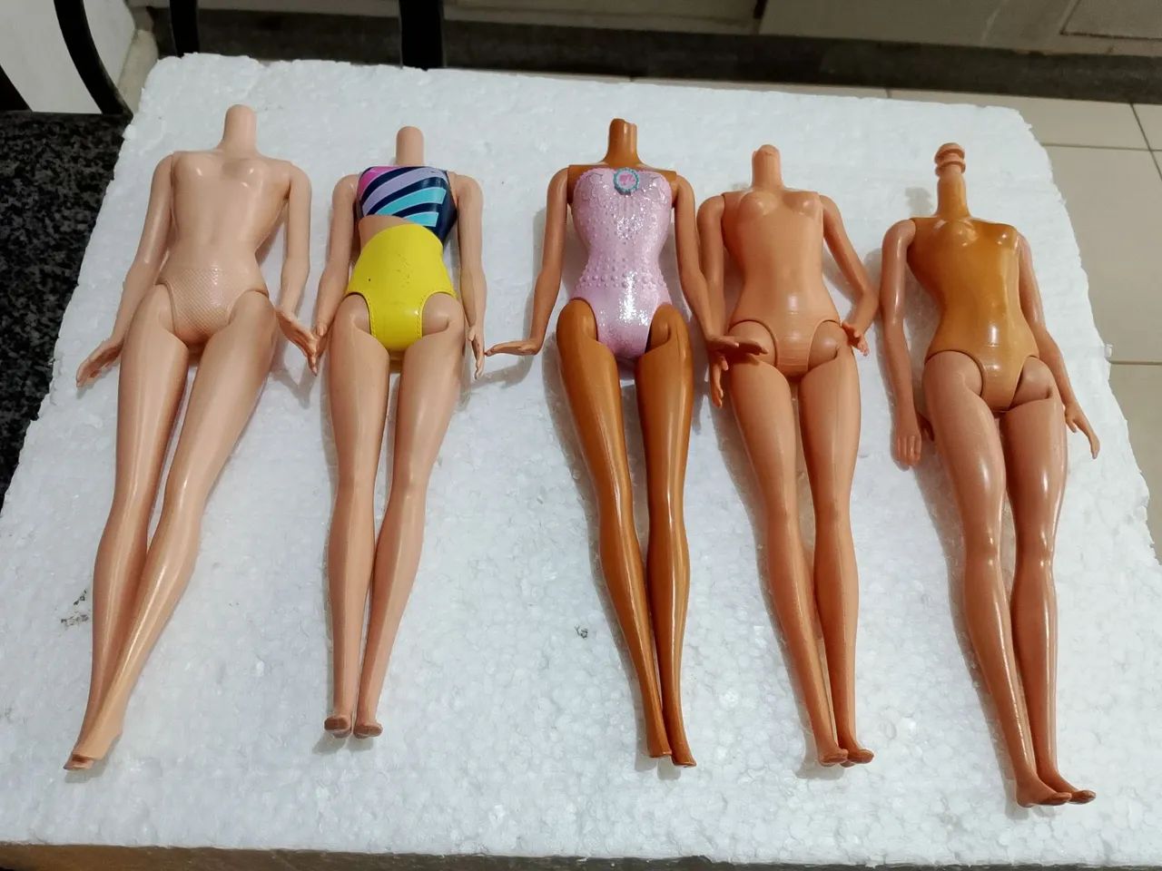 Lote de corpos de bonecas Barbies Mattel 