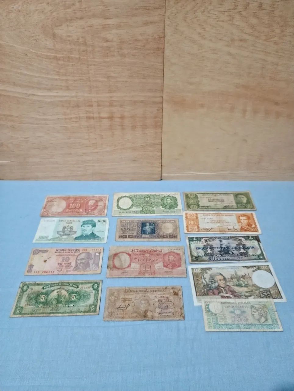 Lote de cédulas antigas fora de circulação  - Foto 2