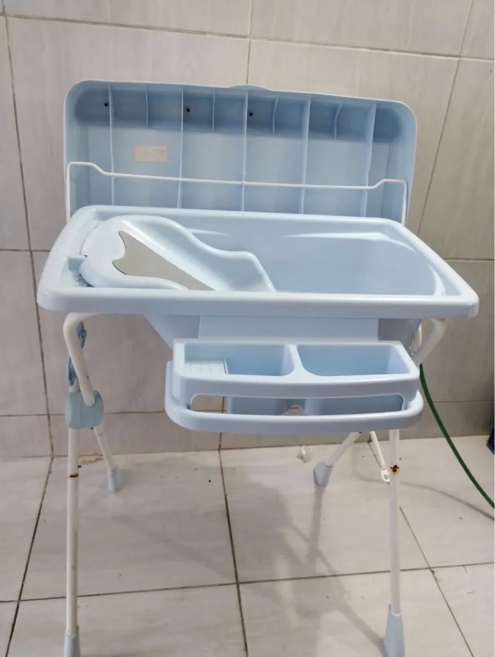 Banheira de bebê e cadeirinha de bebê  - Foto 5