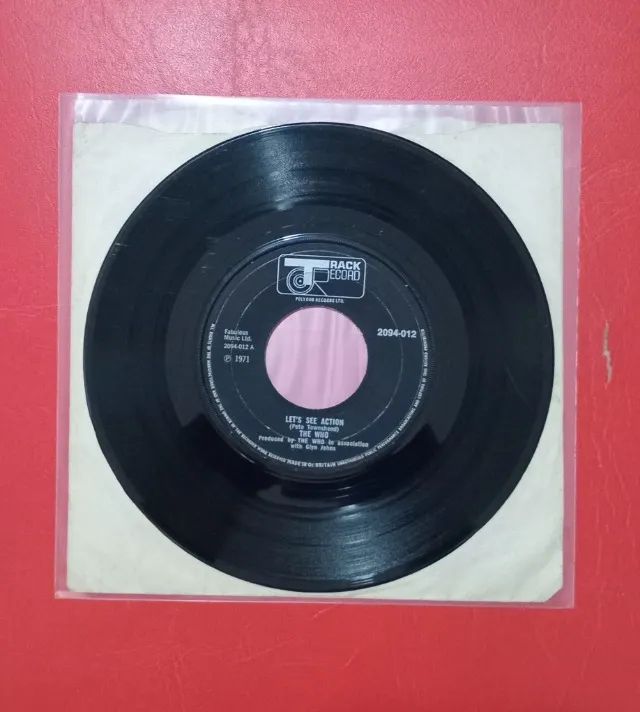 The Who - Vinil 7" - Lets see action / When I was a boy - 1971 - Foto 2