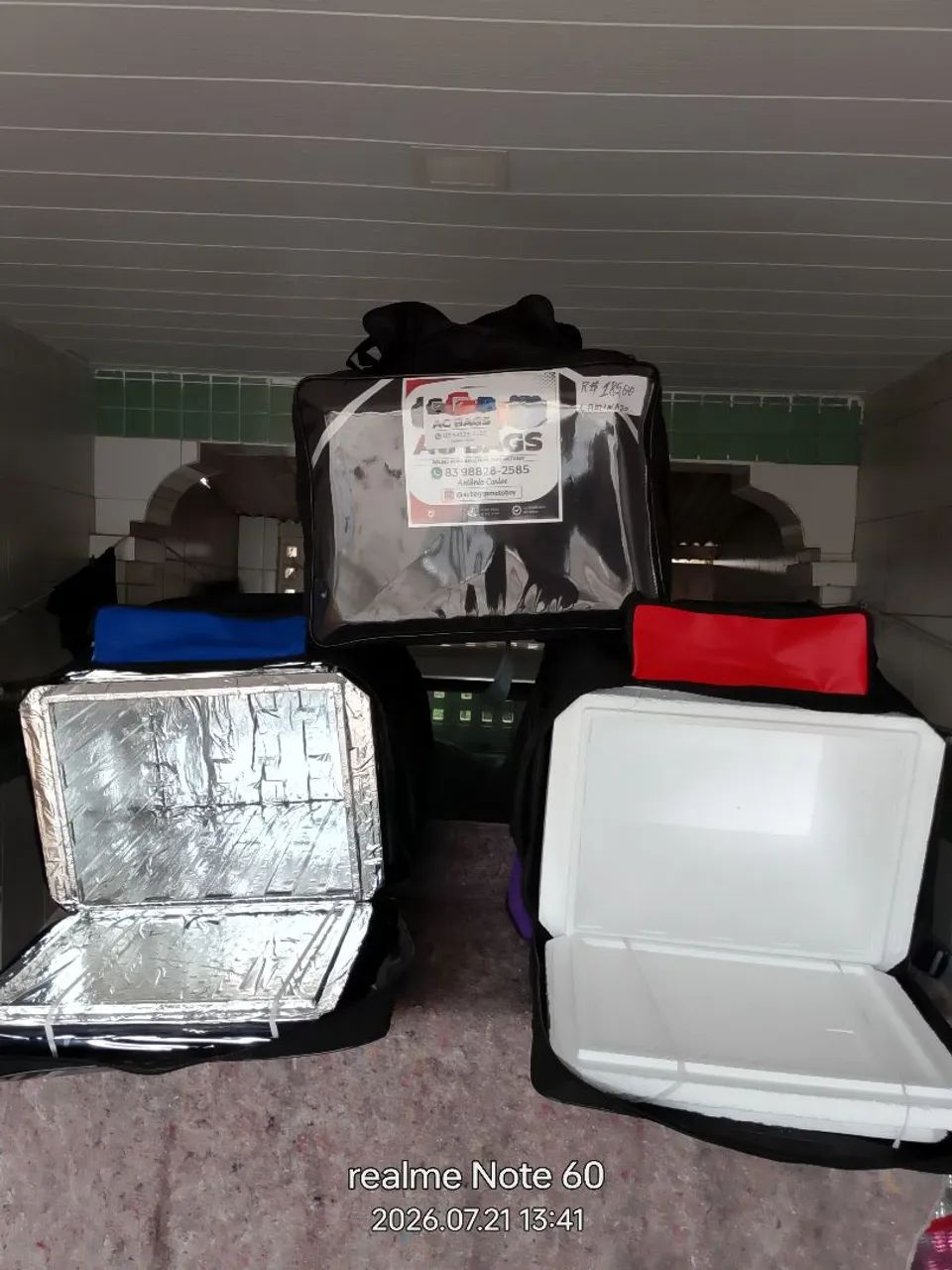 BAG'S reforçadas para motoboys  - Foto 5