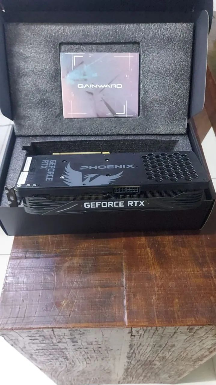 Placa de vídeo NVIDIA GeForce RTX 3060 - 12GB GDDR6, marca Gainward Ghost - Foto 2