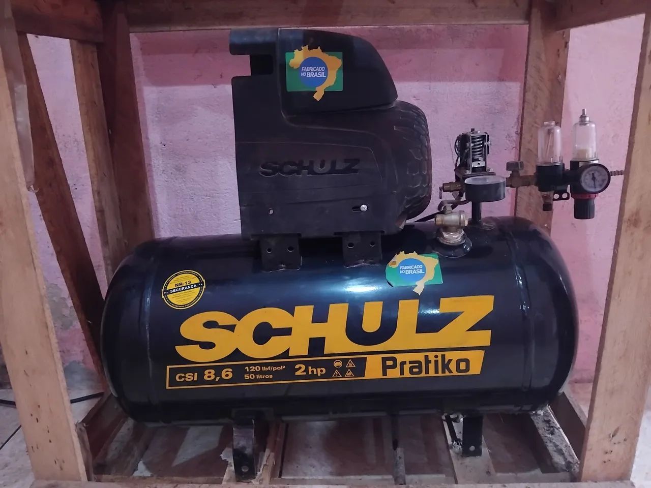 Compressor schuz 50 litros 