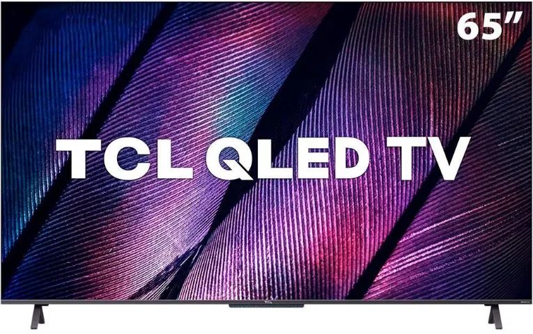   TCL Smart TV TCL 65 Polegadas QLED 4K UHD, Google TV, 3 HDMI, 2 USB, Bluetooth, Wi-Fi, G - Foto 2