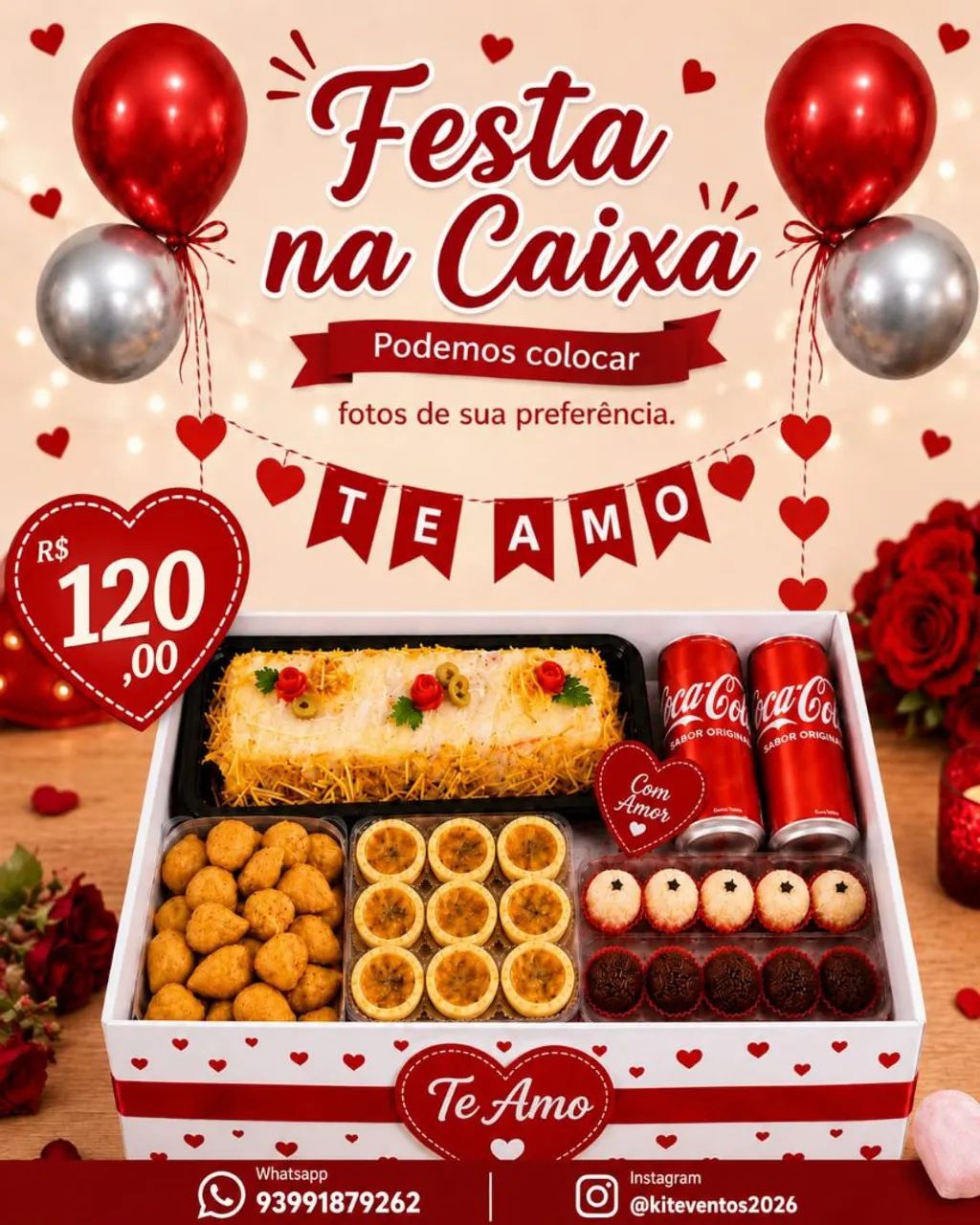 Cestas  dia dos Namorados 
