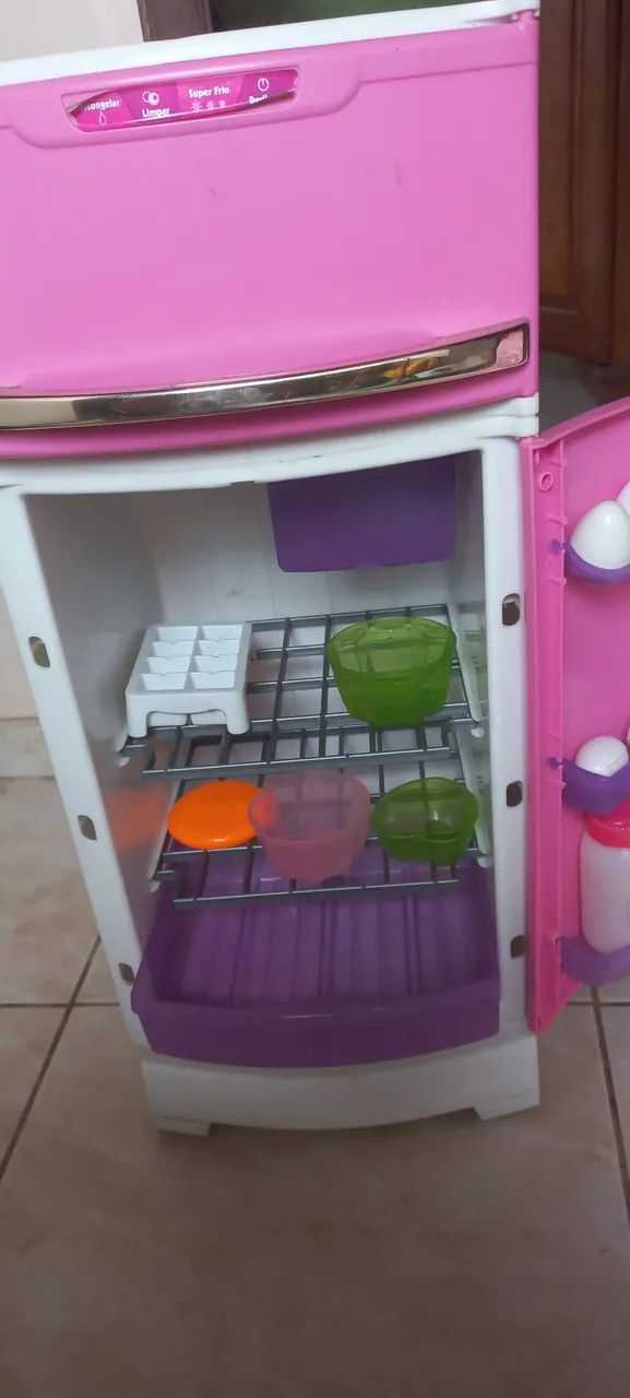 Geladeira de brinquedo - Usada - Foto 5