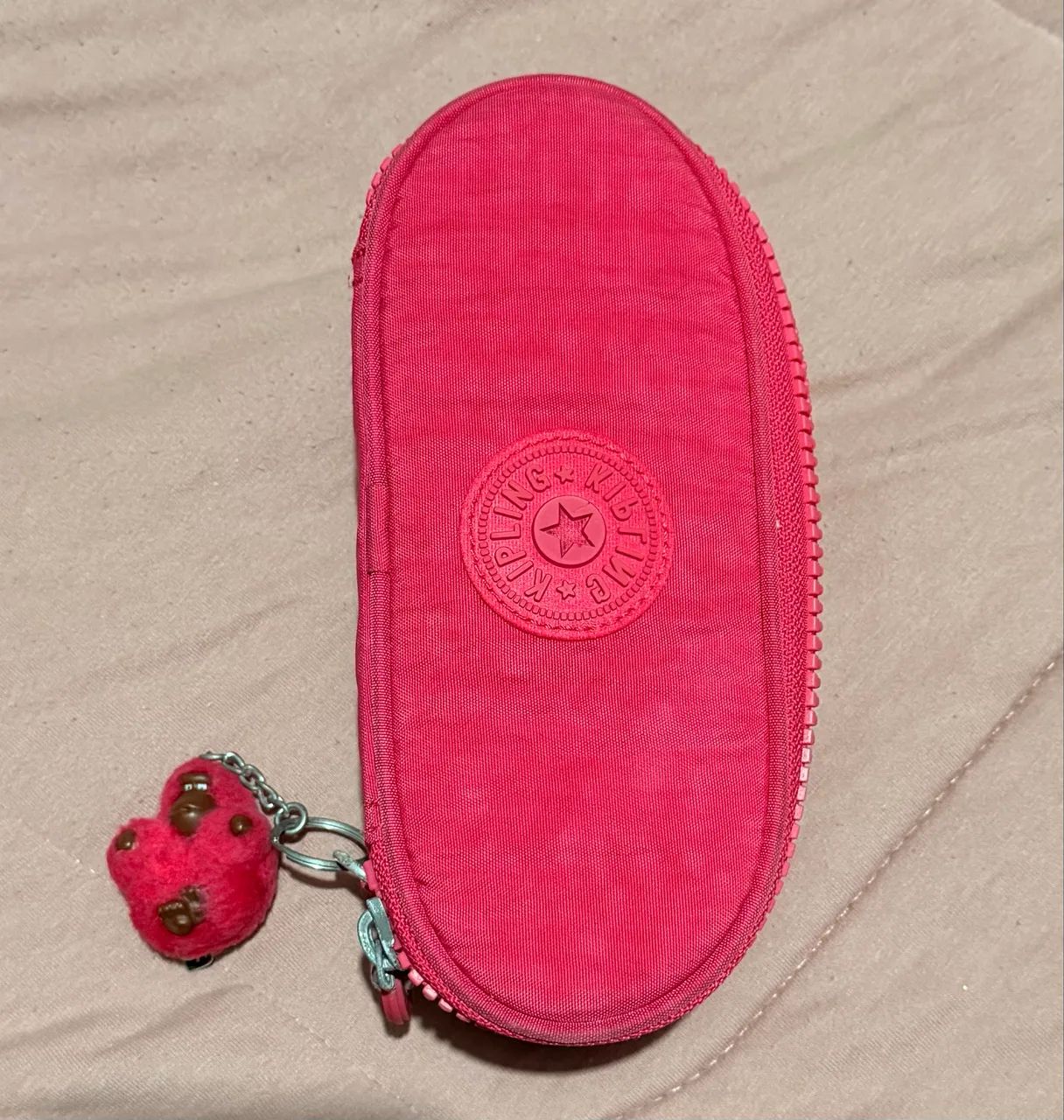 Estojo Kipling vermelho 
