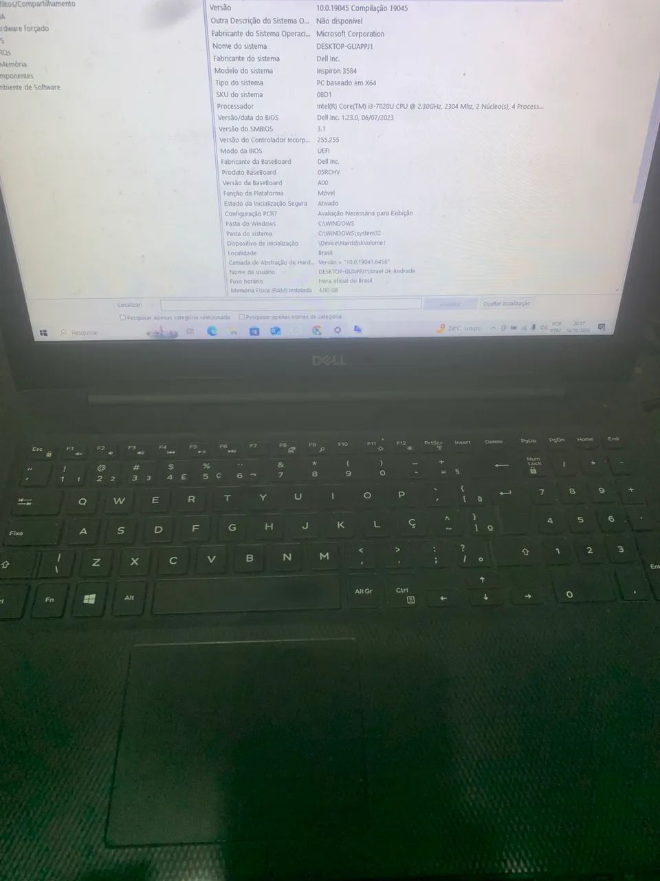 Notebook DELL Ispiron 3584 com SSD - Foto 3