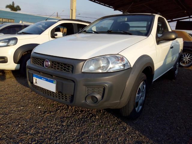 Strada cs 1.4 working, ar cond. dir hid. ve , te , abs, airbag, chave cópia, placa a 2015 - Foto 9