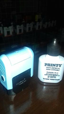 Kit Carimbo 301 + tinta