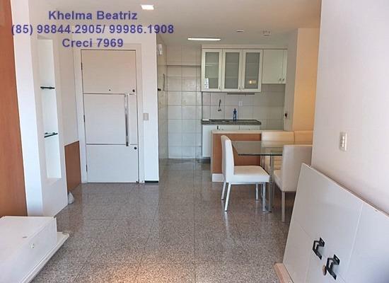 Apartamento. 72m², 2 suítes, closet, 2 vagas - Cocó - Foto 2