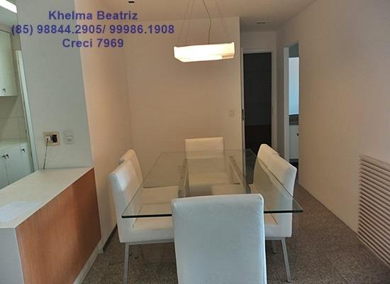 Apartamento. 72m², 2 suítes, closet, 2 vagas - Cocó - Foto 4