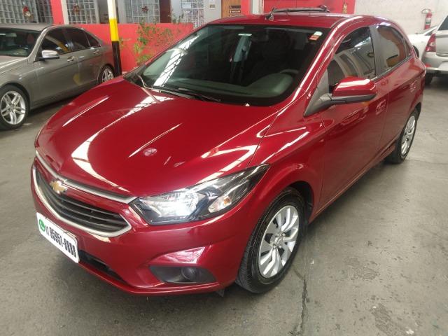 Onix Hatch Lt 1.4 Automatico Flex 8v 2018 Vermelho Un Dona ! - Foto 9