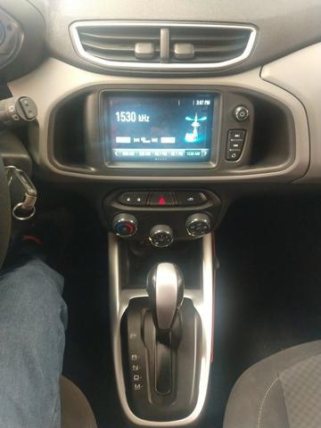 Onix Hatch Lt 1.4 Automatico Flex 8v 2018 Vermelho Un Dona ! - Foto 7