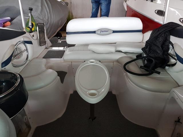 Lancha Focker 230 23pes completa unico dono 150horas 2014 não triton, Phanton, Ventura, NX - Foto 4