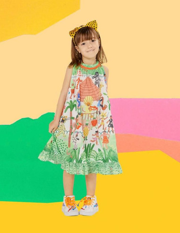 vestido fabula infantil